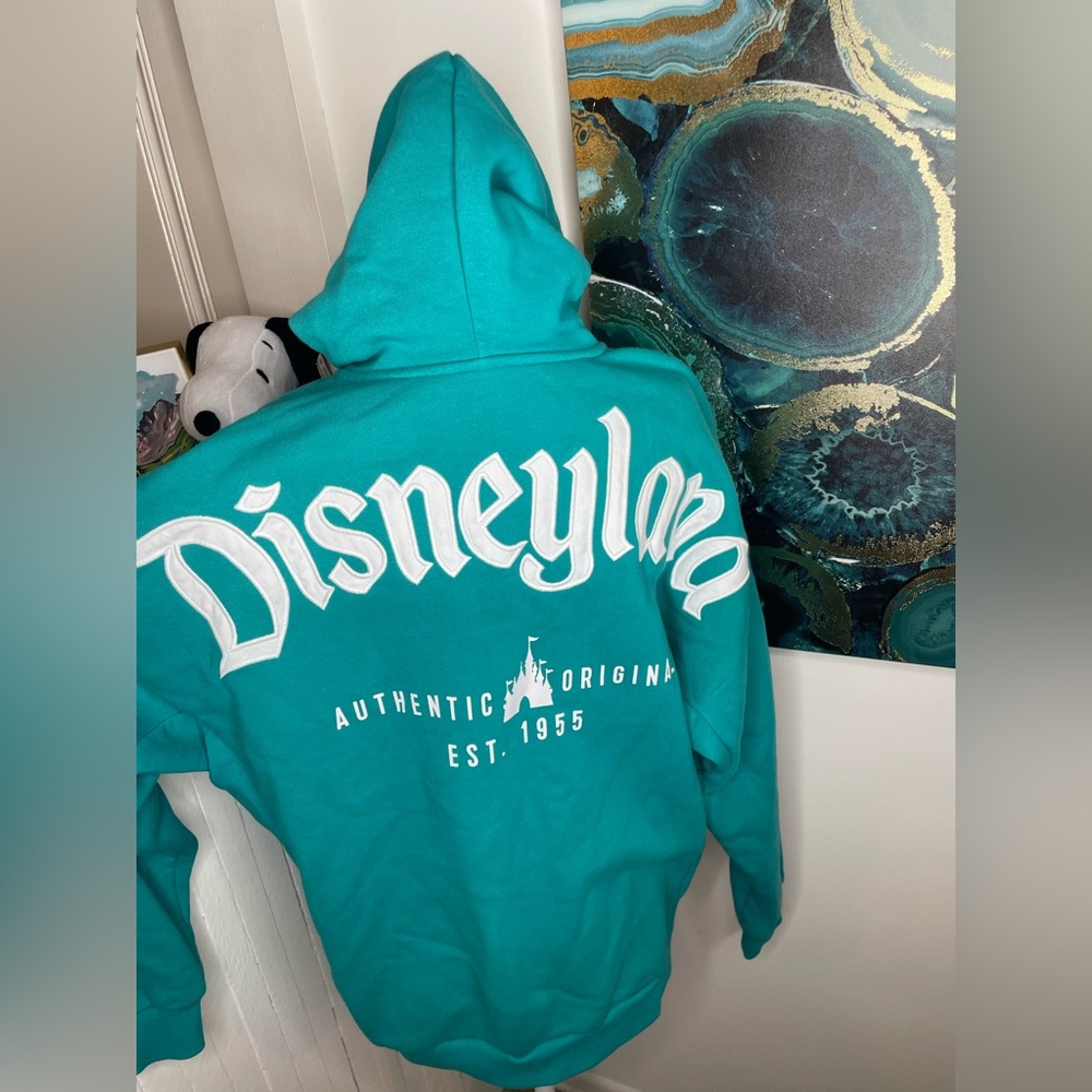 Disney Teal Zip-Up Hoodie - Picture 2 of 3